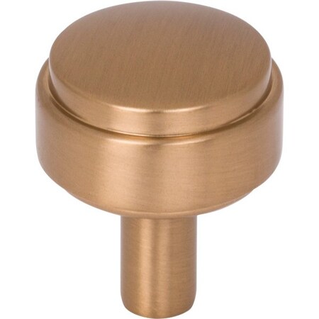 Jeffrey Alexander 1-1/8" Diameter Satin Bronze Hayworth Cabinet Knob 885SBZ